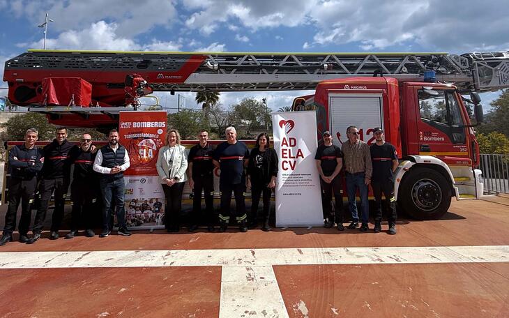 Una carrera solidaria organizada por los bomberos de Benidorm recaudará fondos para los enfermos de ELA